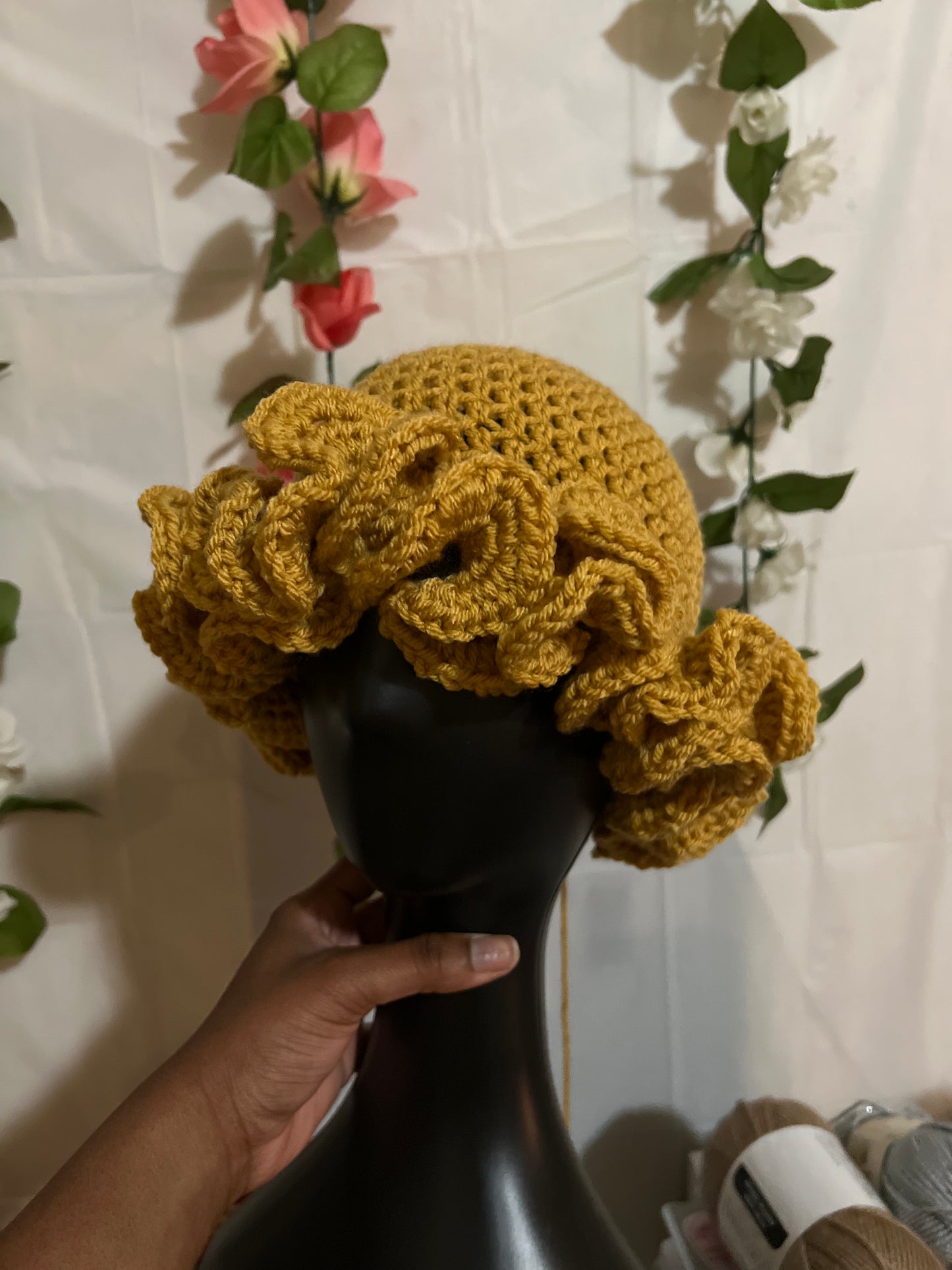 Ribbon Brim Bucket Hat