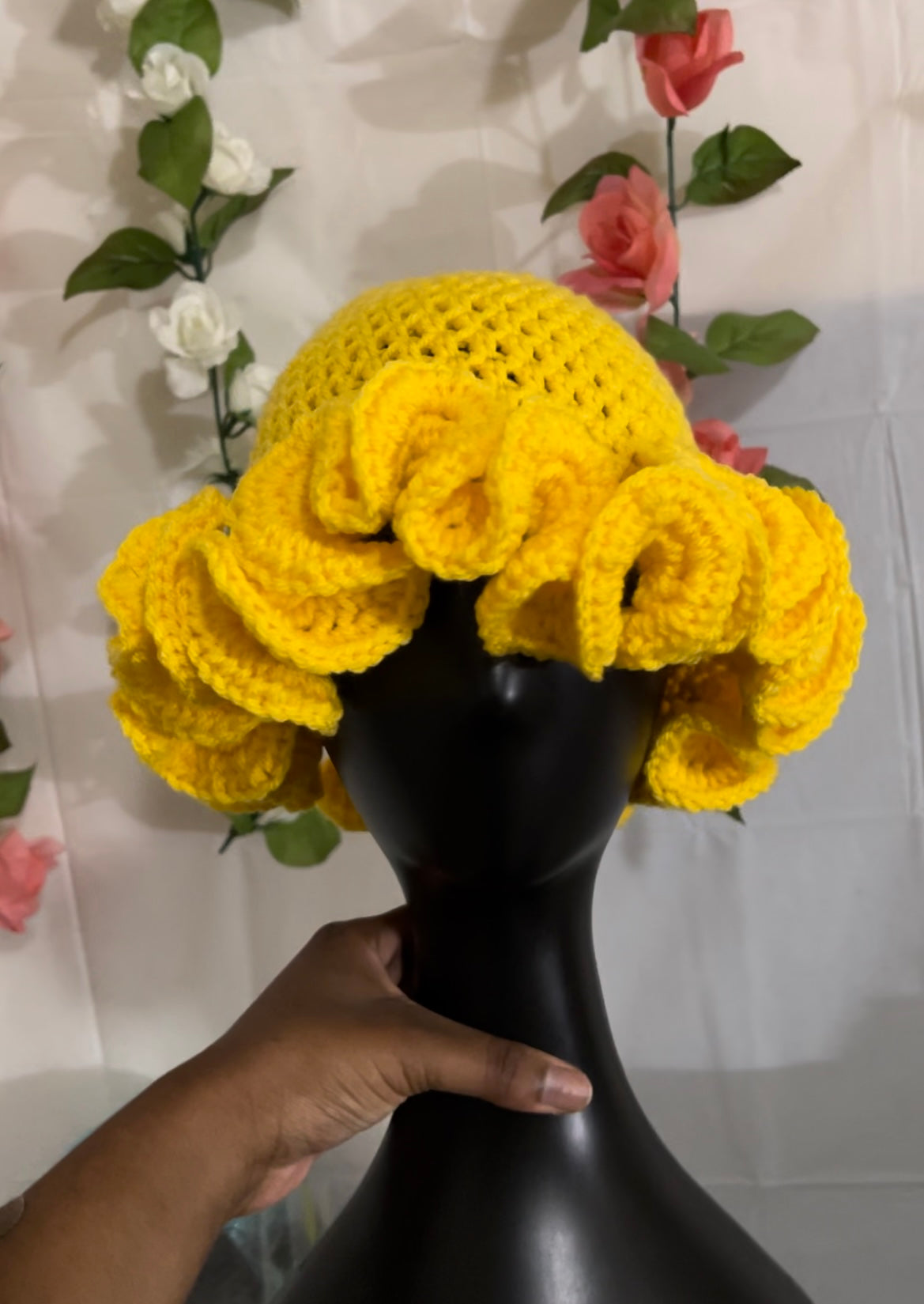 Ribbon Brim Bucket Hat
