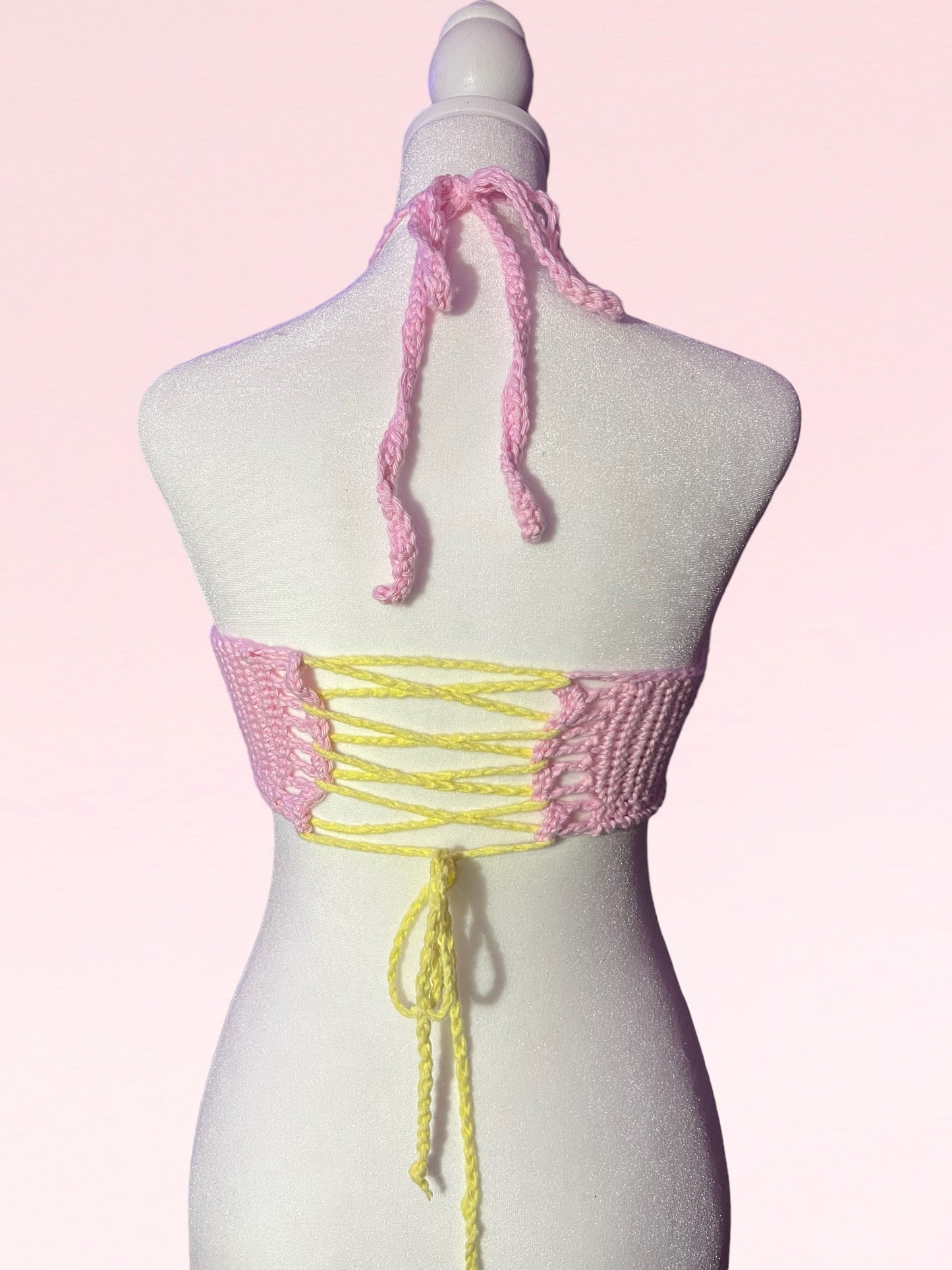 Bubblegum Corset Top